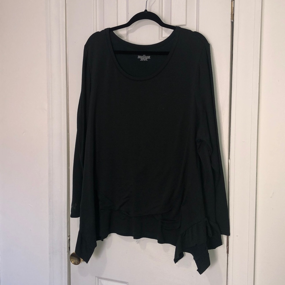 Dark Green top.  Worn twice